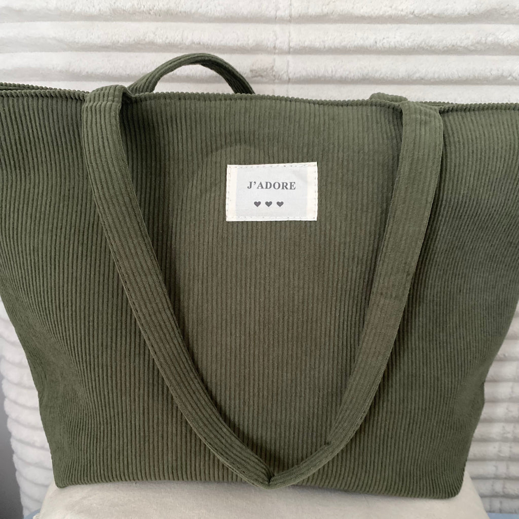 Tote Bag Velours Message