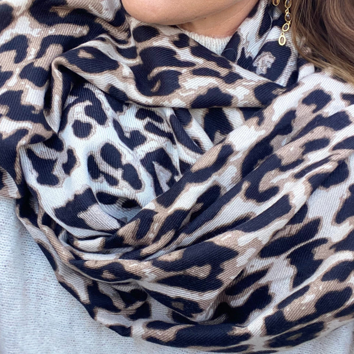 Foulard  Léopard