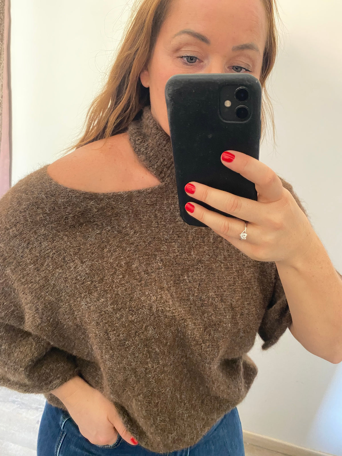 Pull Col Ouvert