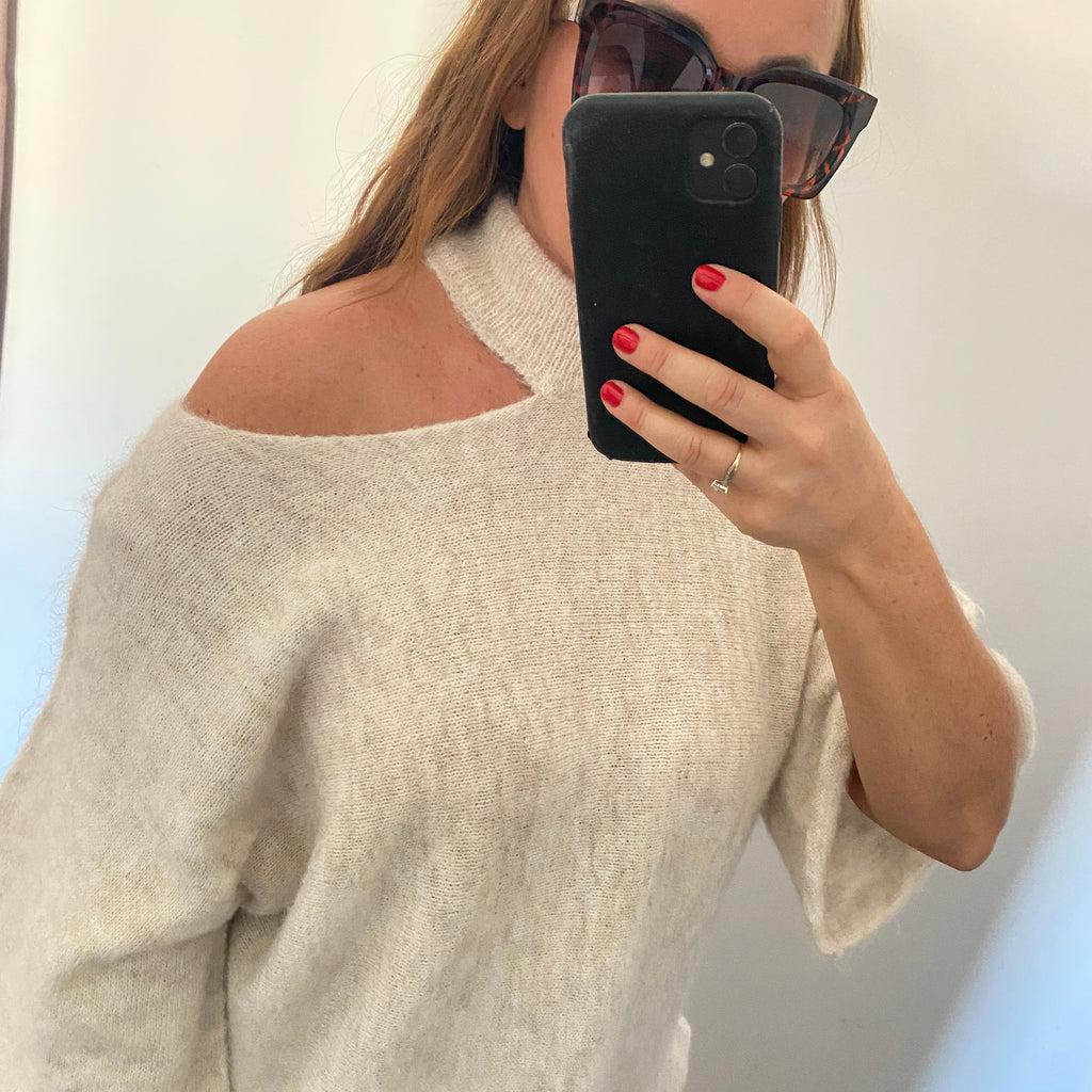 Pull Col Ouvert