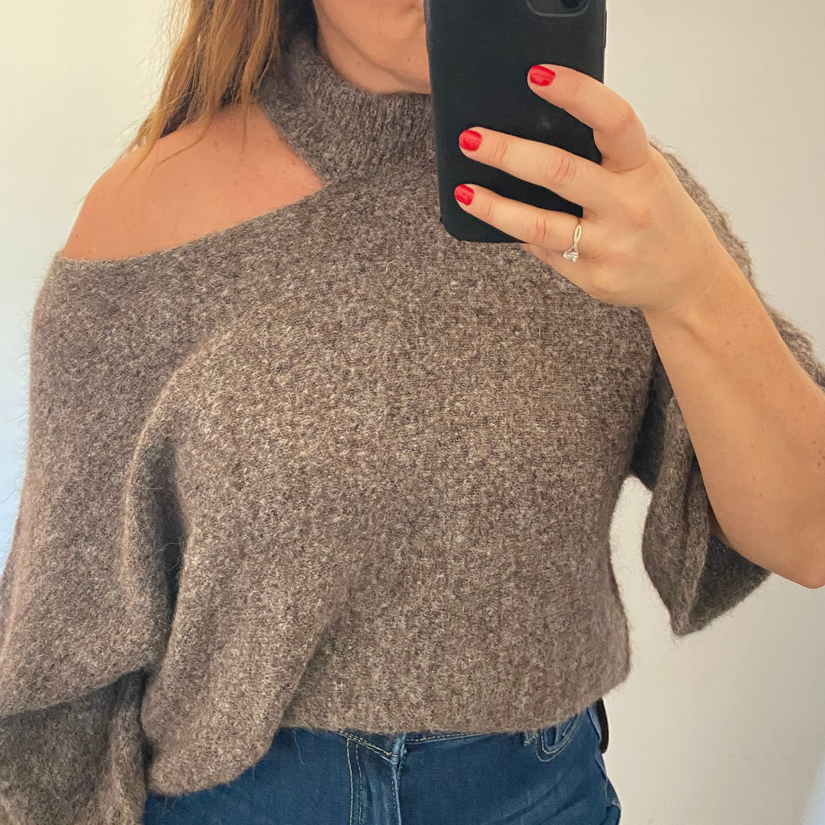 Pull Col Ouvert