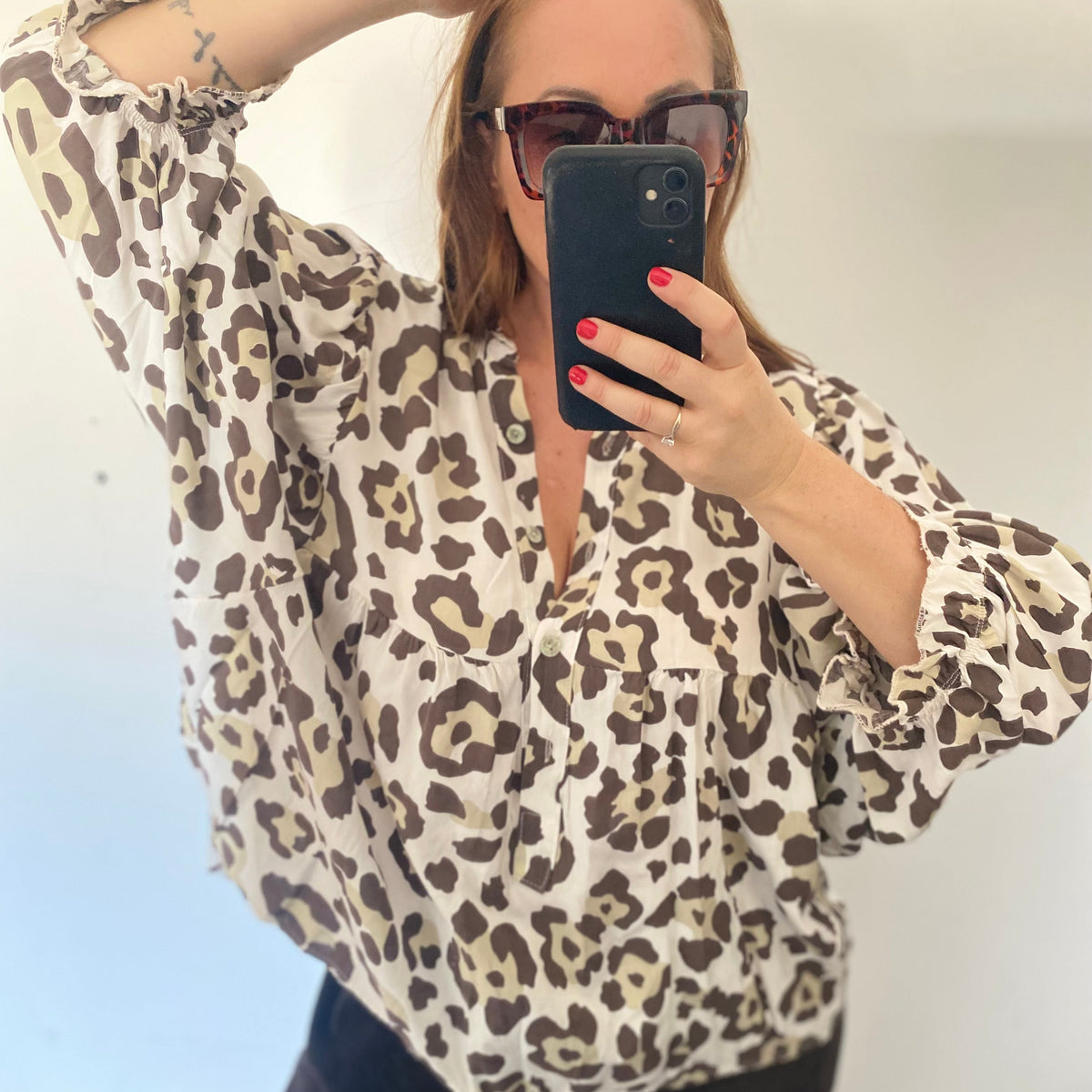 Blouse Léopard Oversize