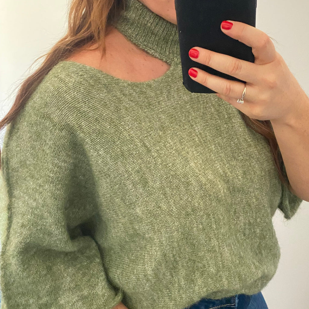 Pull Col Ouvert