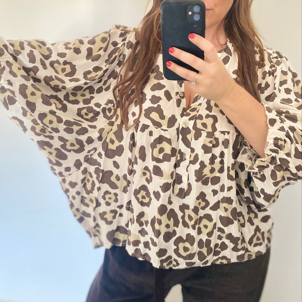 Blouse Léopard Oversize