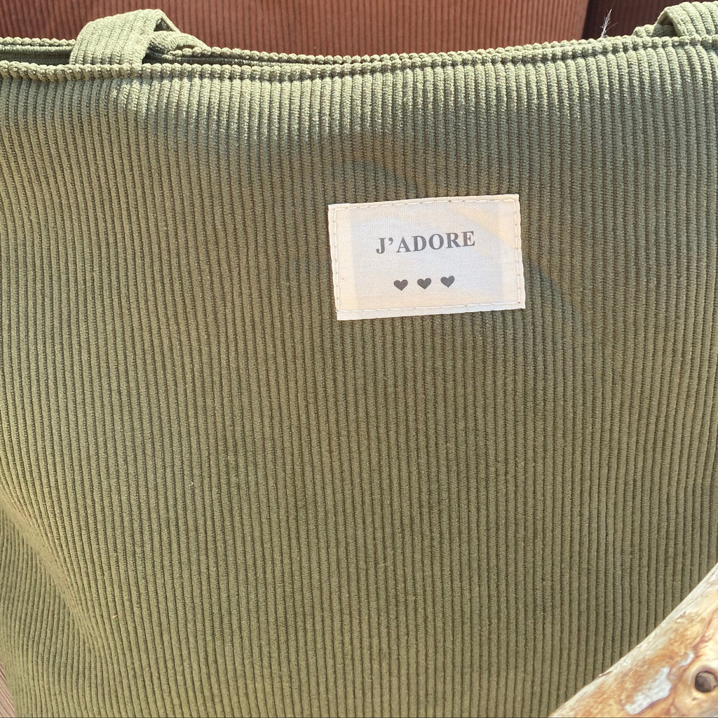 Tote Bag Velours Message