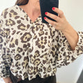 Blouse Léopard Oversize
