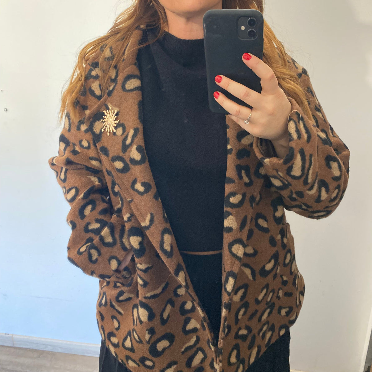 Manteau Léopard