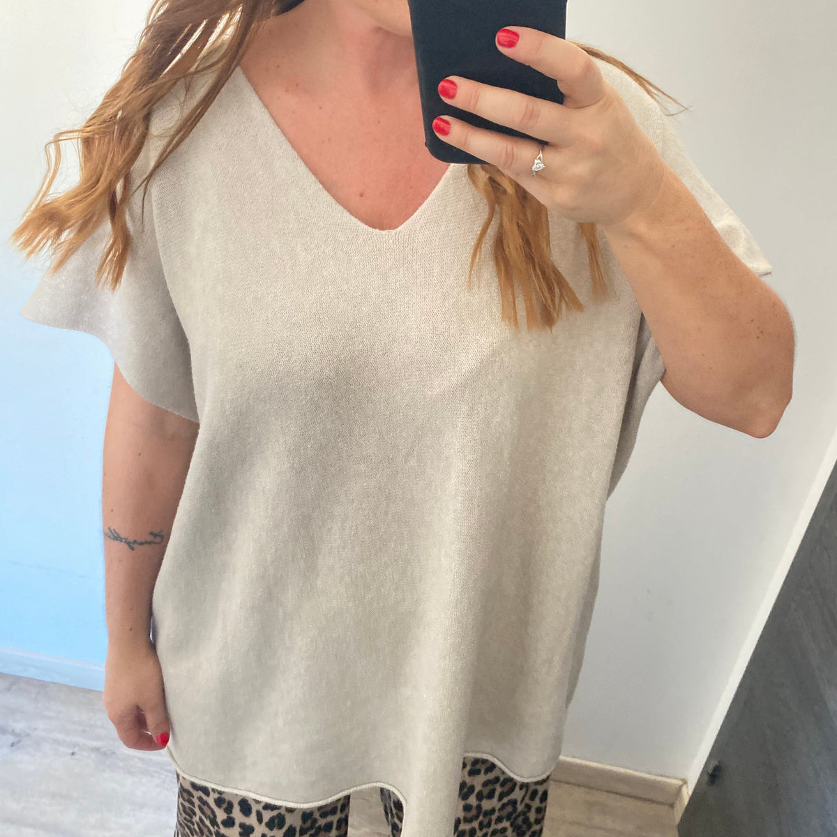 Top Maille Grande Taille