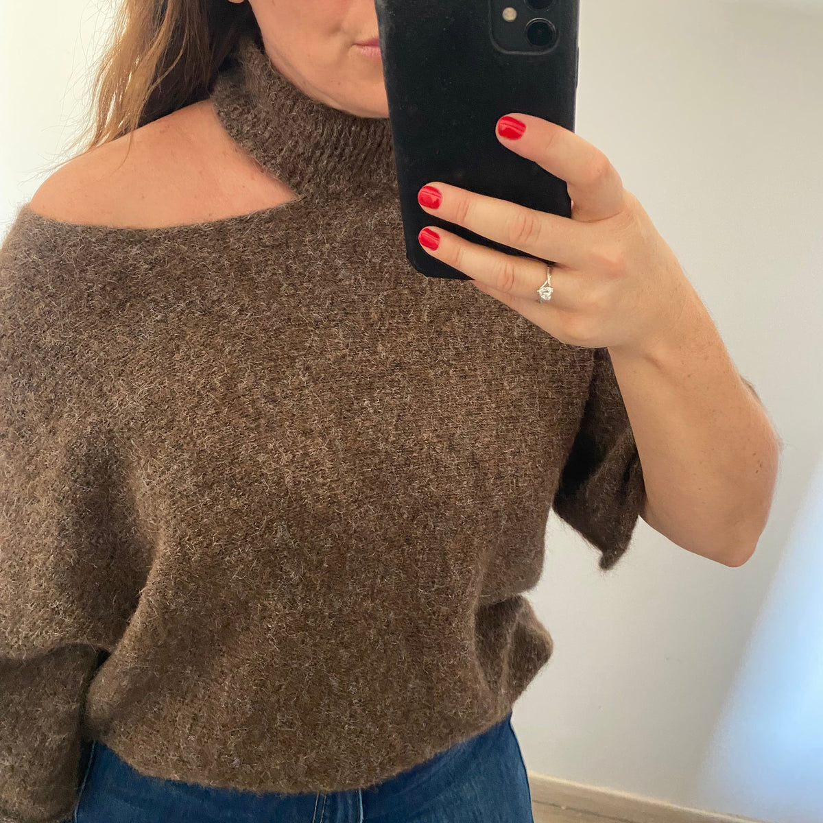 Pull Col Ouvert