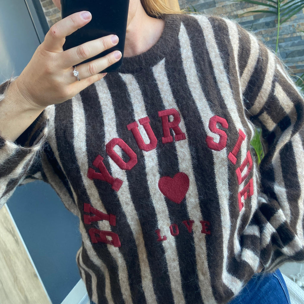 Pull Rayé