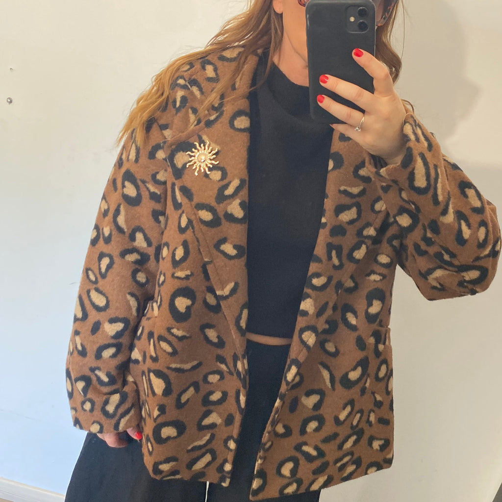 Manteau Léopard
