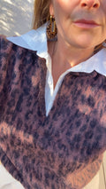Pull Chemise Léopard